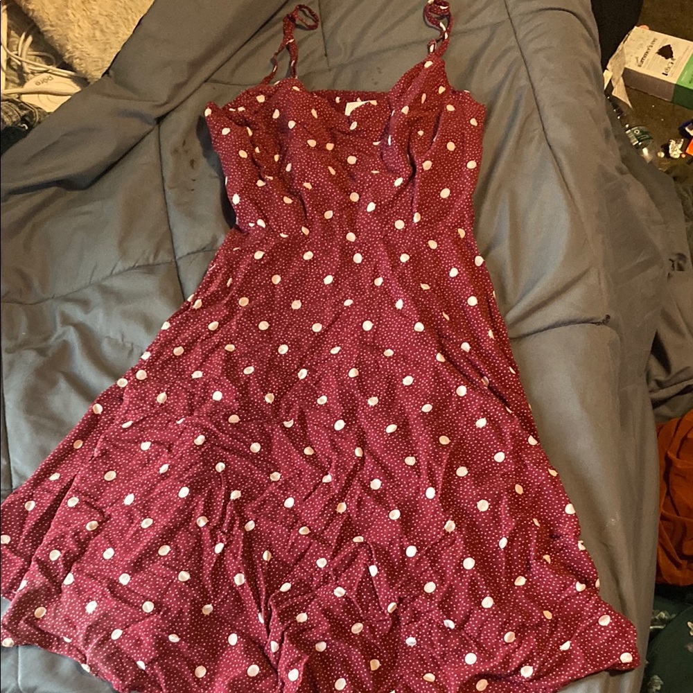 Red Polka Dot Dress